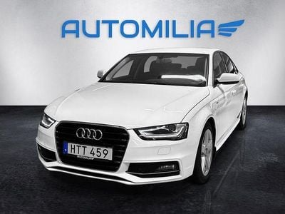 Vit Begagnad 2015 Audi A4 S-Line Sedan | 129 900 kr (Bra pris)