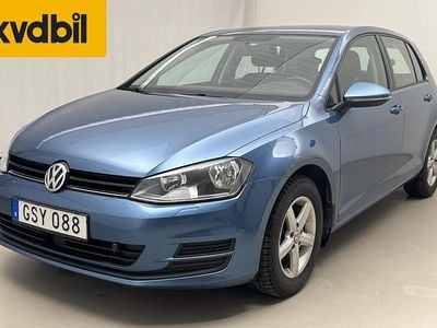 Begagnad VW Golf VII 110 HK (80 kW) 2016 Blå