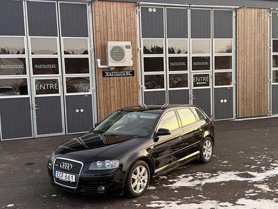 Begagnad Audi A3 Sportback 200 HK (147 kW) 2006 Svart Halvkombi