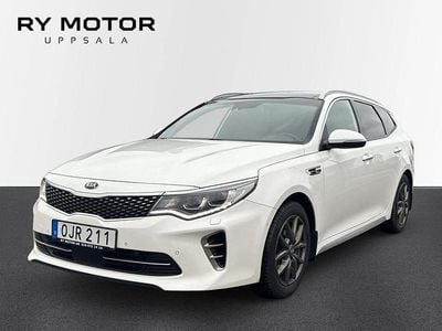 Vit Begagnad 2016 Kia Optima GT-Line Kombi | 149 500 kr (Bra pris)