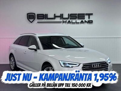 Begagnad Audi A4 Sport 190 HK (139 kW) 2018 Vit Kombi