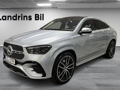 Hightech silver metallic Begagnad 2025 Mercedes GLE350 AMG Line Premium Sportkupé | 989 900 kr