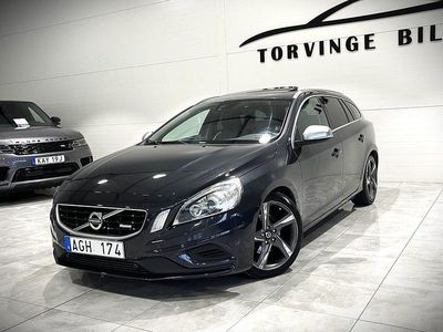 Grå Begagnad 2012 Volvo V60 R-Design Kombi | 139 900 kr (Dyr)