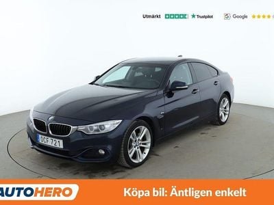 Begagnad BMW 420 Gran Coupé Sport Line 192 HK (141 kW) 2016 Blå Sportkupé