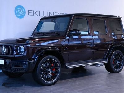 begagnad Mercedes G63 AMG V8 Manufaktur Burmester Svensksåld