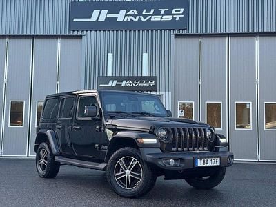 Begagnad Jeep Wrangler Unlimited 272 HK (200 kW) 2021 Svart SUV