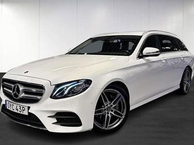 Begagnad Mercedes E220 AMG line 194 HK (142 kW) 2019 Vit Kombi