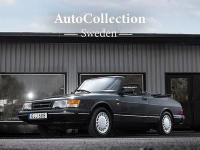 Begagnad Saab 900 Cabriolet 131 HK (96 kW) 1990 Mörkgrå Cab