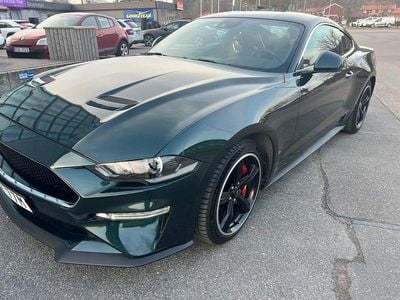 Begagnad Ford Mustang Bullitt 460 HK (338 kW) 2020 Mörkgrön metallic