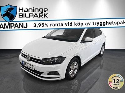 Vit Begagnad 2018 VW Polo Halvkombi | 139 995 kr (Bra pris)