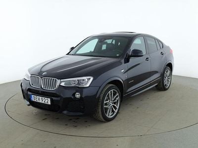Begagnad BMW X4 Sport Line 313 HK (230 kW) 2018 Svart SUV