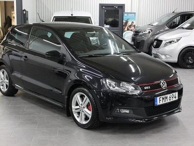 Svart Begagnad 2013 VW Polo GTI Halvkombi | 114 500 kr