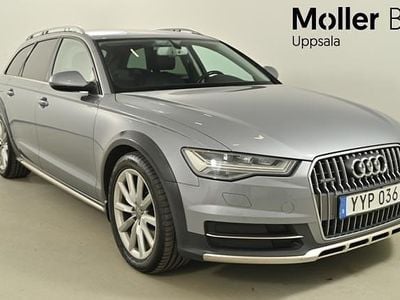 Grå Begagnad 2017 Audi A6 Allroad Kombi | 229 900 kr (Marknadspris)