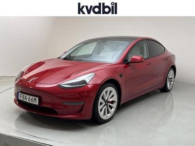 Röd Begagnad 2021 Tesla Model 3 Performance Sedan | 326 000 kr (Lite dyr)