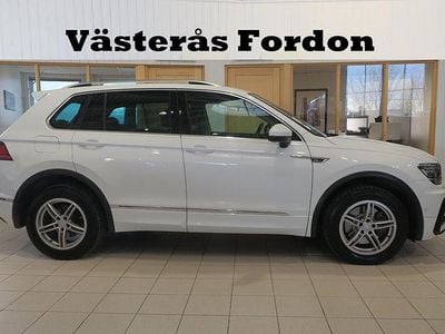 Begagnad VW Tiguan R-line 190 HK (139 kW) 2017 Vit SUV