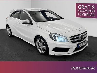 begagnad Mercedes A180 A180 BenzAMG Sensorer Halvskinn Välservad 2013, Halvkombi