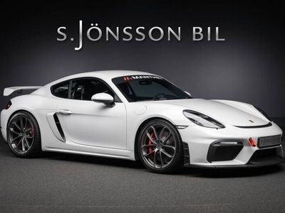 begagnad Porsche 718 GT4 / Clubsport / Se filmen och lyssna på motorn