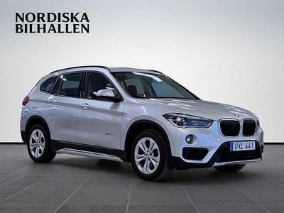 Begagnad BMW X1 Sport Line 190 HK (139 kW) 2016 Silver SUV