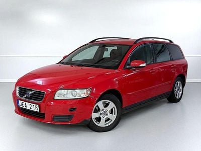 Begagnad Volvo V50 125 HK (91 kW) 2008 Röd Kombi