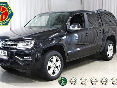 Svart Begagnad 2019 VW Amarok Pickup | 334 900 kr (Marknadspris)