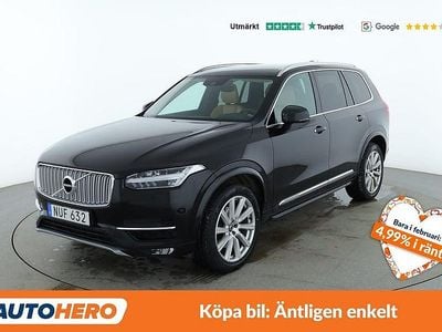 Svart Begagnad 2015 Volvo XC90 Inscription SUV | 286 000 kr (Bra pris)