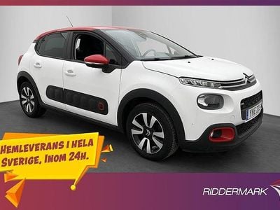 Begagnad Citroën C3 Feel 82 HK (60 kW) 2017 Vit Halvkombi