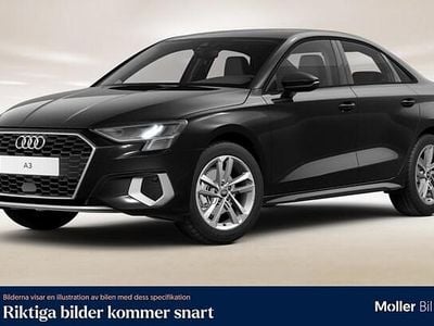 Brilliantsvart Begagnad 2022 Audi A3 Advanced Plus Sedan | 239 900 kr (Marknadspris)