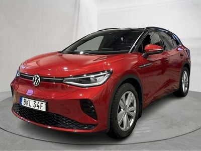 Röd Begagnad 2021 VW ID.4 GTX SUV | 339 000 kr (Marknadspris)