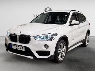 Begagnad BMW X1 Sport Line 150 HK (110 kW) 2017 Vit SUV