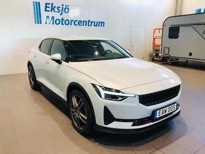 Silver metallic Begagnad 2022 Polestar 2 Long Range Single Motor Halvkombi | 289 900 kr (Marknadspris)