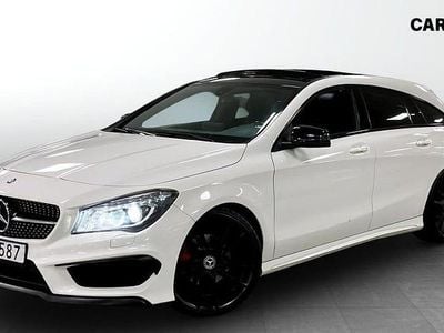 Vit Begagnad 2016 Mercedes CLA200 Shooting Brake AMG Kombi | 174 900 kr (Marknadspris)