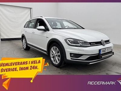 Vit Begagnad 2018 VW Golf Alltrack Kombi | 199 800 kr (Marknadspris)