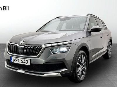 Graphite grey metallic Begagnad 2023 Skoda Kamiq ScoutLine SUV | 244 900 kr (Marknadspris)