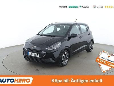 Begagnad Hyundai i10 Prime 68 HK (50 kW) 2023 Svart Halvkombi
