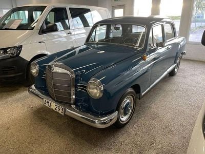 Begagnad Mercedes 180 78 HK (57 kW) 1960 Mörkblå Sedan