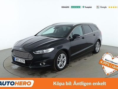 Svart Begagnad 2015 Ford Mondeo Trend Kombi | 107 000 kr