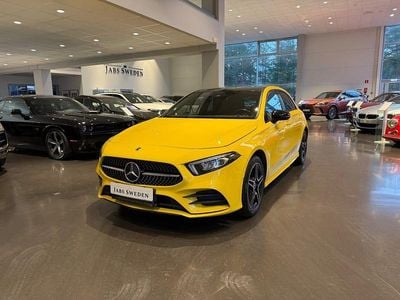 Gul Begagnad 2022 Mercedes A250 AMG Halvkombi | 274 900 kr (Marknadspris)