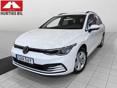 Vit Begagnad 2022 VW Golf VIII Kombi | 239 900 kr (Marknadspris)