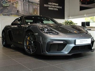 Grå Begagnad 2024 Porsche 718 Spyder Cab | 1 775 000 kr