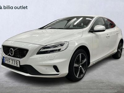 Begagnad Volvo V40 R-Design 152 HK (111 kW) 2018 Vit Halvkombi