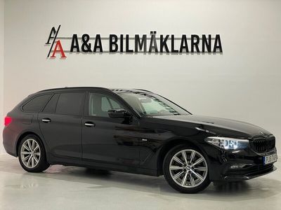 begagnad BMW 520 d Touring Sport line Rattvärme Kamera Navi Drag