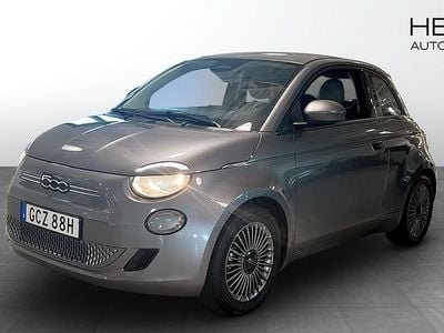 Grå (grey) Begagnad 2022 Fiat 500e Icon Halvkombi | 239 900 kr (Dyr)