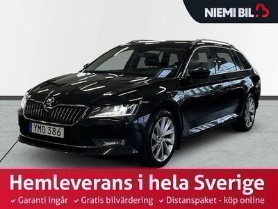 Svart Begagnad 2017 Skoda Superb LAURIN & KLEMENT Kombi | 244 900 kr (Dyr)