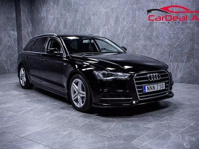 Svart Begagnad 2016 Audi A6 S-Line Kombi | 158 800 kr (Marknadspris)