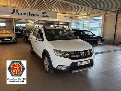 Vit Begagnad 2018 Dacia Logan MCV Stepway Kombi | 109 900 kr (Lite dyr)