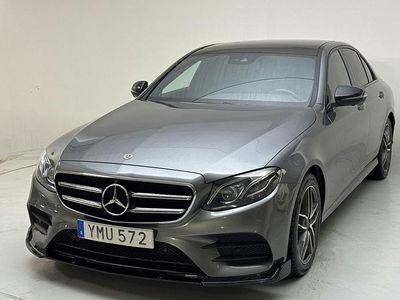 Grå Begagnad 2018 Mercedes E350 AMG line Sedan | 283 000 kr (Bra pris)