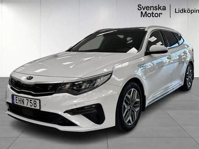 Vit Begagnad 2019 Kia Optima Hybrid Advance Sedan | 214 200 kr (Marknadspris)