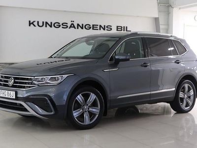 Grå Begagnad 2021 VW Tiguan Allspace Elegance SUV | 359 900 kr (Marknadspris)
