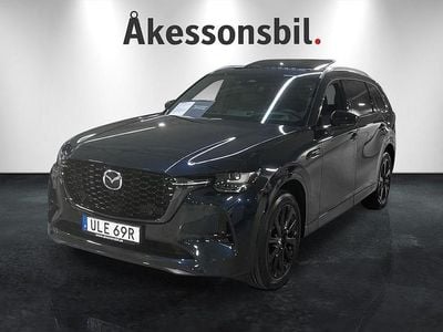 Deep blue metallic Ny 2025 Mazda CX-80 Homura-Line SUV | 674 900 kr (Lite dyr)