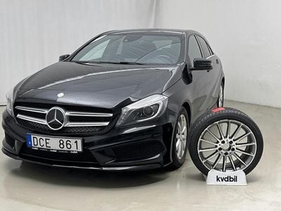 Svart Begagnad 2014 Mercedes A200 AMG line | 154 900 kr
